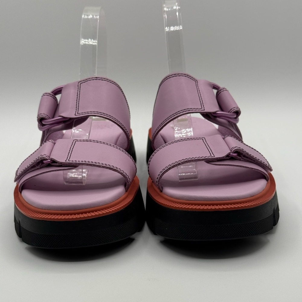SOREL Rein CB Platform Slide Adjustable Hook & Loop Straps Sandal Size 9 - Picture 13 of 17